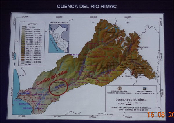 Sistemas de irrigación en el valle del Rimac: Tecnología, Cultura y Medioambiante durante el desarollo y final de Cultura Lima