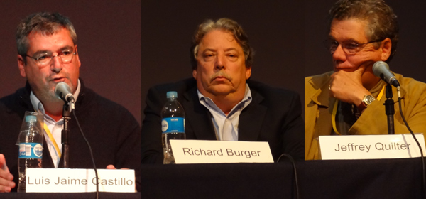 Comentarios y discusió a cargo de los Drs. Richard Burger, Luis Jaime Castillo y Jeffrey Quilter