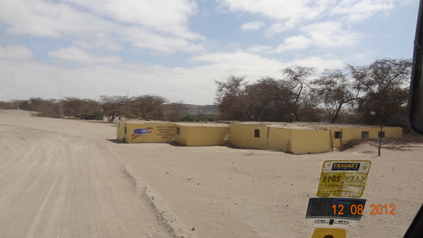 B�timent d'accueil sur le site de Cahuachi