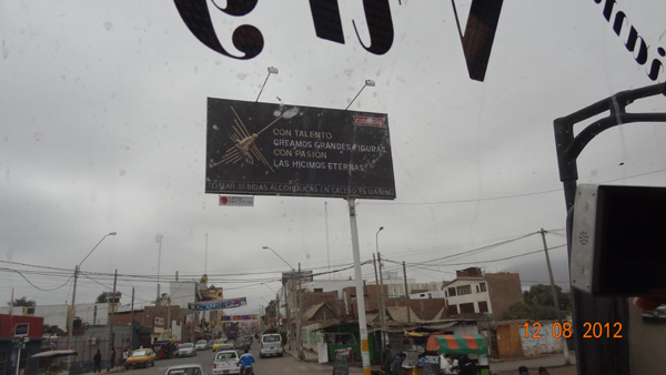 Entr�e de Nasca et publicit�